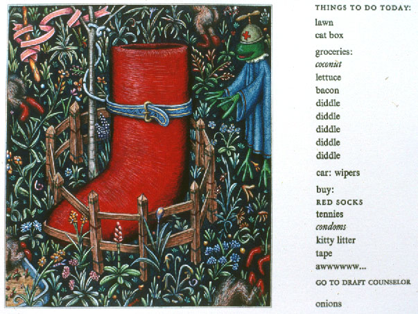 red sock